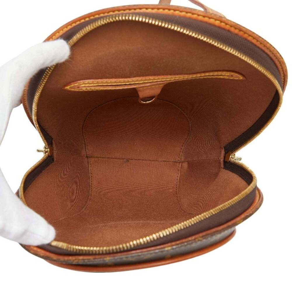LOUIS VUITTON Authentic Brown Monogram Leather Ellipse Backpack - Picture 8 of 11